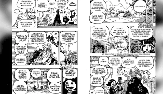 One Piece manga 938 español: "Tu Secreto", Komurasaki revela que es