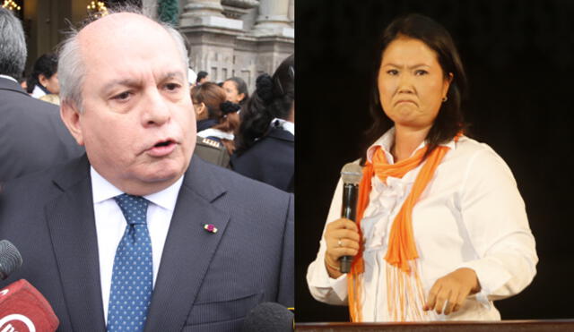 Pedro Cateriano desmiente a Keiko Fujimori sobre la condición de su familia