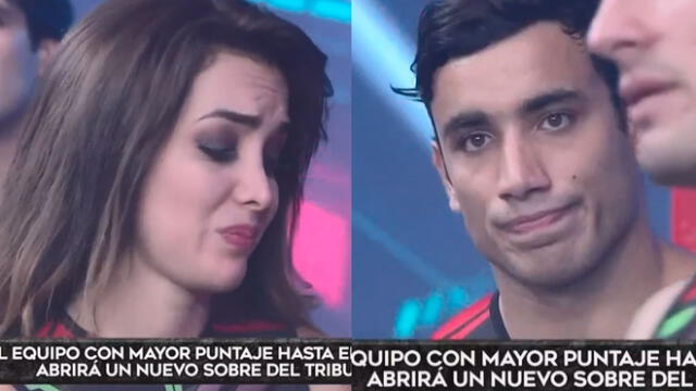 Rosángela Espinoza y Said Palao en "Esto es Guerra"