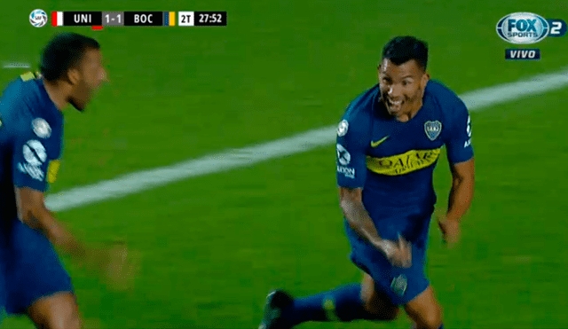 Boca Juniors le volteó el partido a Unión Santa Fe con golazo de Carlos Tévez [VIDEO]