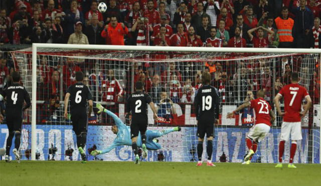 Bayern Munich vs Real Madrid: El penal fallado de Arturo Vidal que pudo asegurar triunfo de los bávaros [VIDEO]