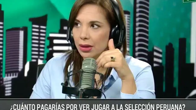En Radio Capital, Mónica Cabrejos se refirió sobre el 'ampay' del futbolista Jean Deza con Shirley Arica.