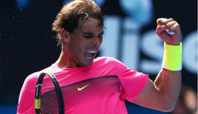  Rafael Nadal empezó con pie derecho su participación en el Australian Open