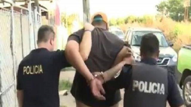 Delincuente intentó huír de la Policía pero fue capturado porque su sobrepeso le impedía correr