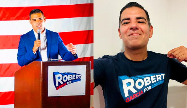 Robert es el primer alcalde gay y latino de Long Beach, California. Foto: Composición LR / Twitter @RobertGarcia