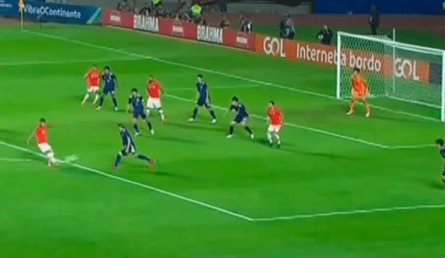 Chile vs. Japón: Eduardo Vargas decretó el 2-0 tras sublime disparo al ángulo