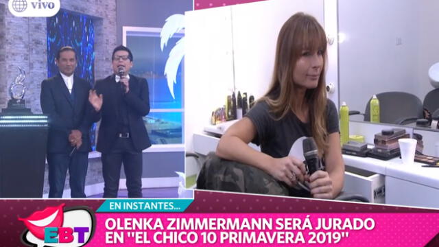 Olenka Zimmermann aparece en el programa “En boca de todos” tras salir de “Al sexto día”