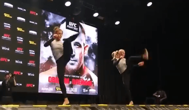 Hermanas Shevchenko impactan en los entrenamientos abiertos de UFC San Petersburgo [VIDEO]