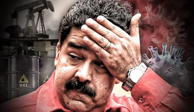 Nicolás Maduro ahora, aparte del coronavirus, debe enfrentar la brusca caída de los precios del barril de petróleo. Diseño: La República