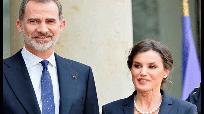 Reina Letizia levanta sospechas de embarazo.