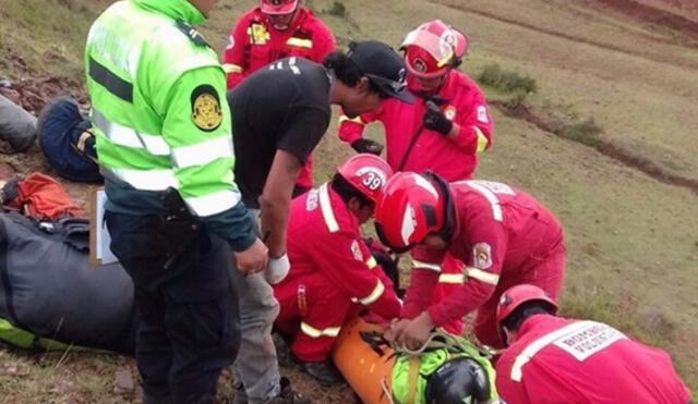 Cusco: dos heridos deja nuevo accidente por parapente en Maras