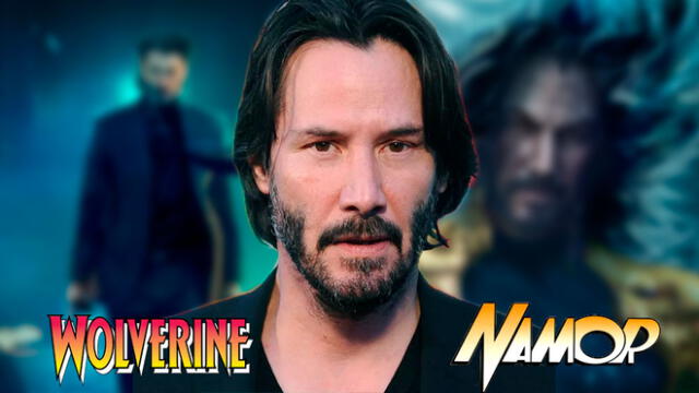 Keanu Reeves puede ser Wolverine o Namor. Foto: Composición