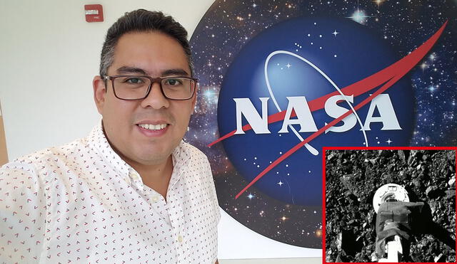 José Aponte Silva, astroquímico peruano que participa en la misión OSIRIS-REx de la NASA. Foto: cortesía de José Aponte/ NASA