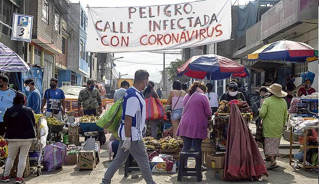 coronavirus calle mercado covid Foto: Jorge Cerdán