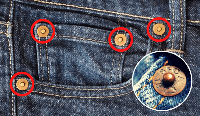 Descubre para que sirven los remaches que tienen los jeans en las esquinas de sus bolsillos. Foto: La República/El Confidencial/Freepik