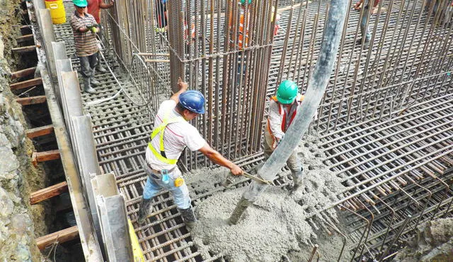 El sector Construcción avanzó 3,8% en julio, según datos adelantados del INEI 