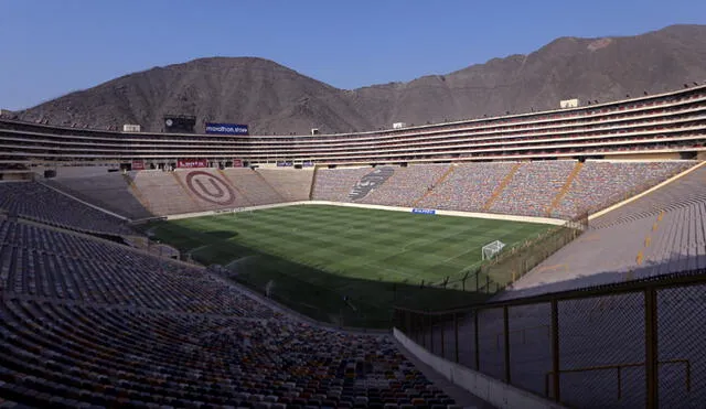 Estadio Monumental de Lima se inauguró en el año 2000. Foto: AFP