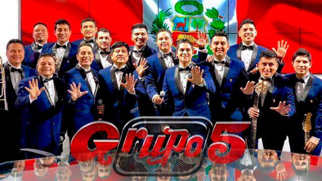 Grupo 5 es el grupo de cumbia peruana más escuchado en Spotify