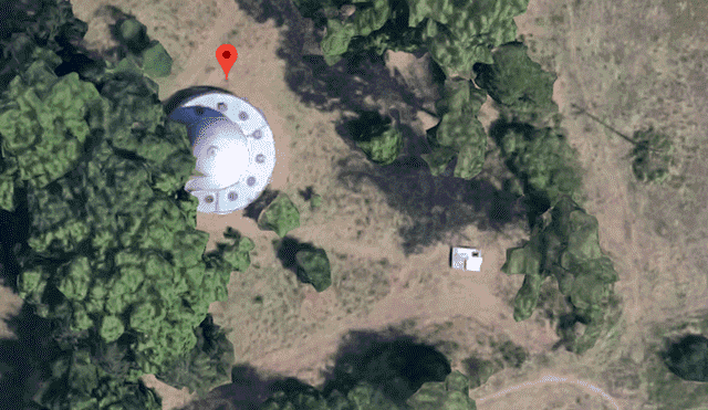 Google Maps: Usuario halla extraño 'ovni' cerca a bosque de Rumanía y causa pavor en miles [FOTOS]