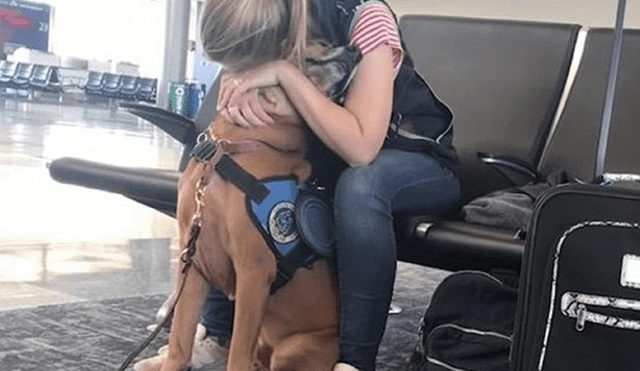 YouTube: mujer sufre de ataque de pánico y su perro la ayuda de esta manera [VIDEO]