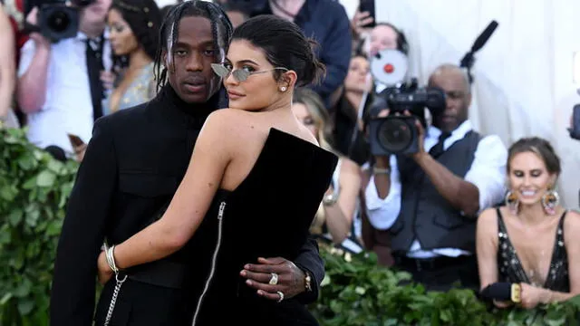 Kylie Jenner y Travis Scott se reencontraron en fiesta de Halloween