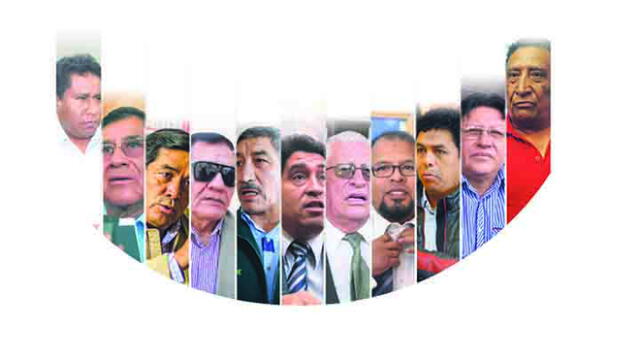 Precandidatos del sur sentenciados por corrupción que pueden postular 