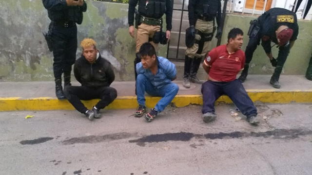 A balazos caen tres robacasas de Arequipa tras persecución en varios distritos