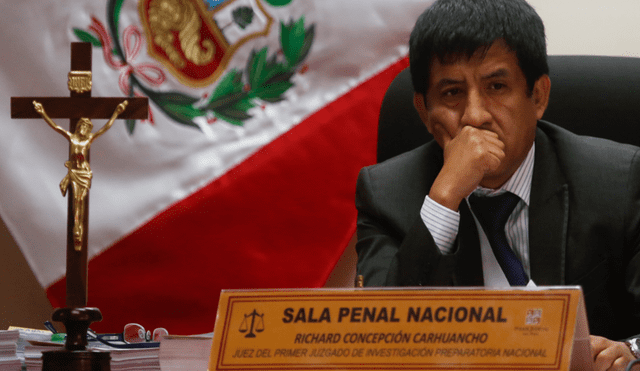Juez Richard Concepción Carhuancho revela que "teme por su vida" [VIDEO]