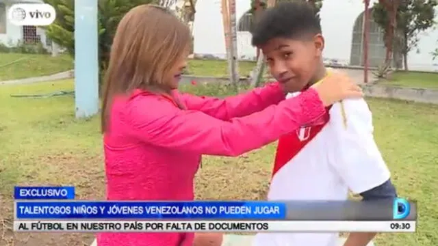 Jóvenes venezolanos sueñan con integrar la selección peruana [VIDEO]