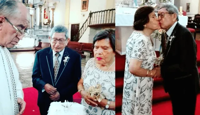 ¡El amor eterno sí existe! Celebran 70 años de casados renovando sus votos
