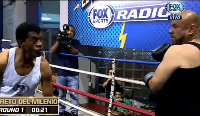 Facebook: Julio César Uribe y Péter Arévalo enfrentados en candente pelea de box