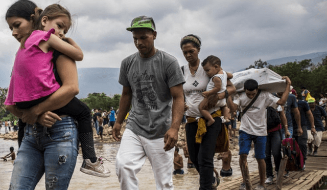 Millones de venezolanos emprendieron masivo éxodo migratorio. Foto: Acnur