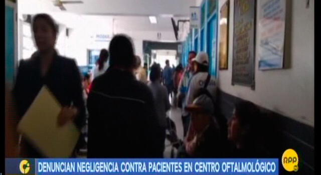 Piura: denuncian negligencia médica en centro oftalmológico [VIDEO]