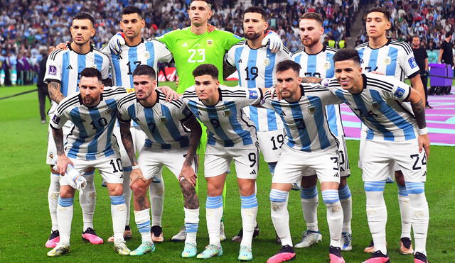 La selección argentina jugará su sexta final en una Copa del Mundo. Foto: EFE