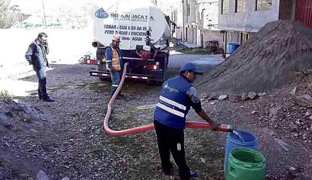 Poblados de Juliaca se quedarán sin agua durante una semana
