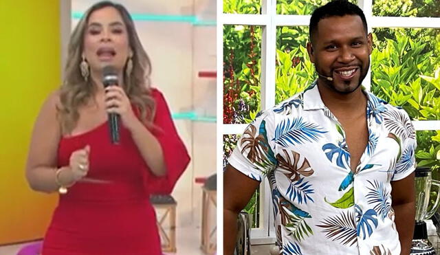 Los conductores de "América hoy" le desearon pronta recuperación a Edson Dávila. Foto: captura América TV Los conductores de "América hoy" le desearon pronta recuperación a Edson Dávila. Foto: captura América TV