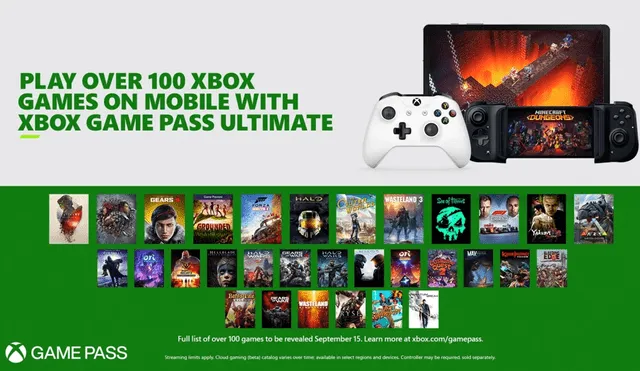 Los usuarios tendrán acceso a más de 100 juegos de Xbox sin costo adicional desde sus dispositivos Android.