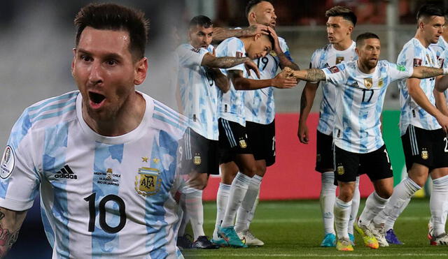 Con Messi, Argentina dio a conocer su lista oficial para la Copa del Mundo. Foto: composición/AFP