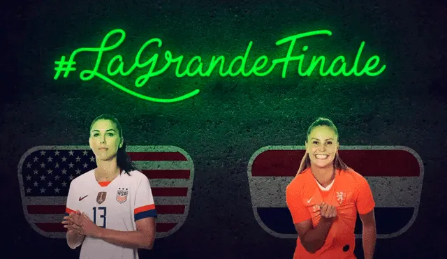 Sigue aquí EN VIVO ONLINE y EN DIRECTO la final del Mundial Femenino 2019 entre Estados Unidos vs. Holanda. | Foto: @FIFAWWC