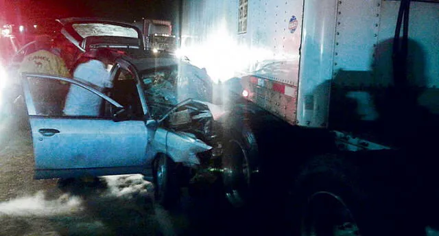 Chiclayo: cuatro pasajeros salvan de morir en accidente 