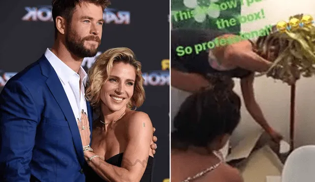 Chris Hemsworth: esposa de Thor impacta al enfrentarse a serpiente de 3 metros [VIDEO]