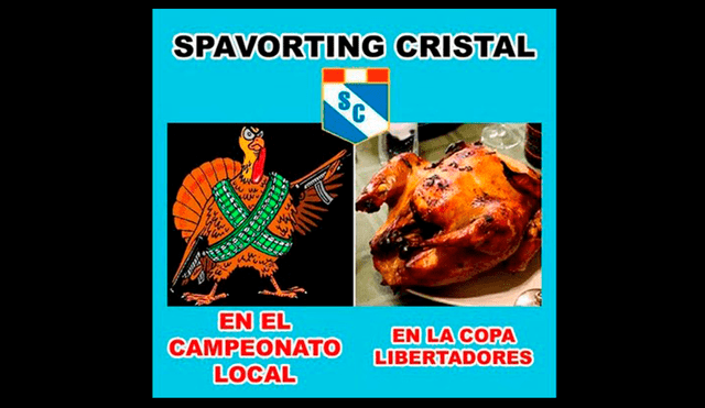 Divertidos memes luego de la clasificación de Sporting Cristal a la Sudamericana [FOTOS]