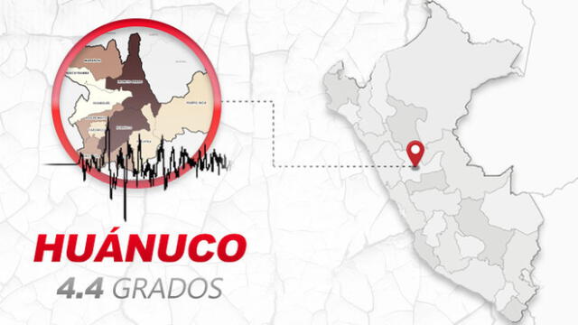 Sismo de regular intensidad se registró en Huánuco. Foto: La República