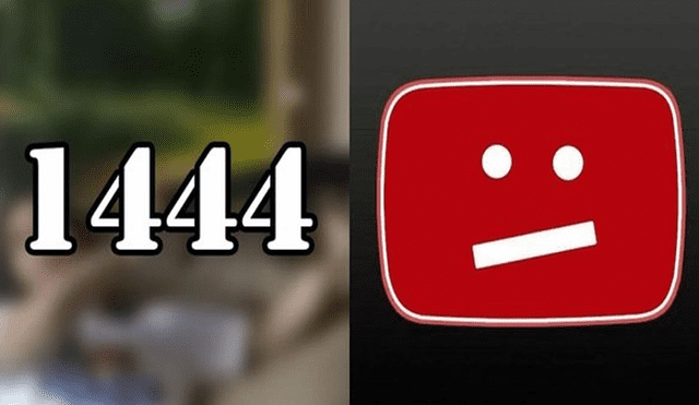 El youtuber de terror estalló en ira cuando YouTube censuró su reseña sobre el polémico video 1444 que supuestamente tiene una maldición.