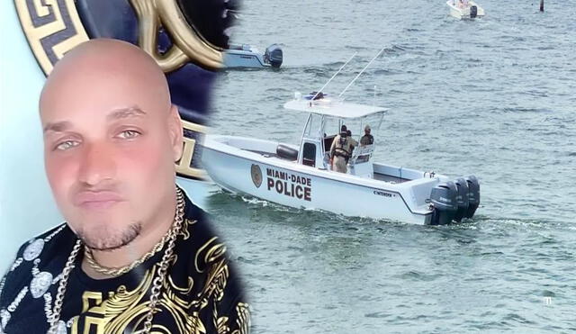Autoridades del condado de Monroe, Florida, atraparon al hombre cuando la embarcación en la que huía se averió. Foto: Captura americateve / Cuba en Miami