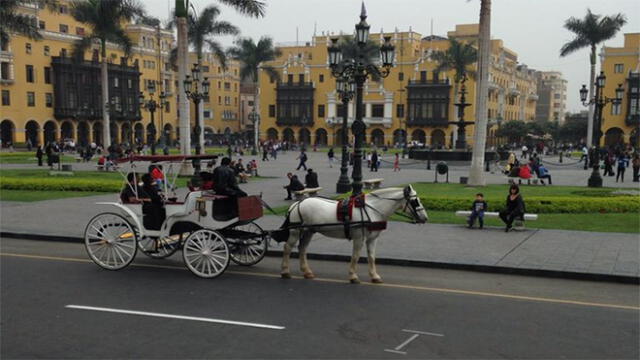 Exigen que carruajes en el Centro de Lima sean erradicados