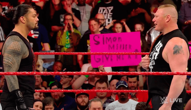 WWE: así fue el último careo entre Lesnar y Reigns antes del Greatest Royal Rumble [VIDEO]