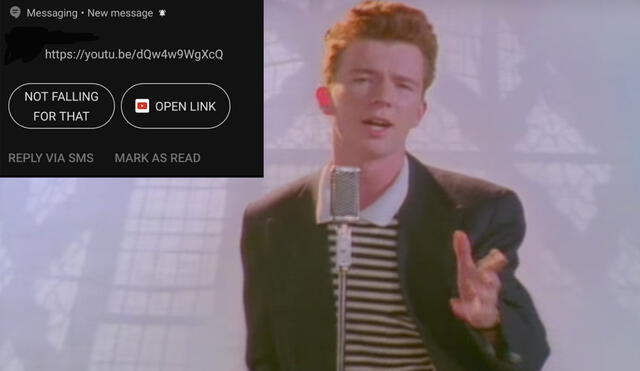 La función 'sugerencias inteligentes' de Android identifica el famoso videoclip. Foto: captura de YouTube