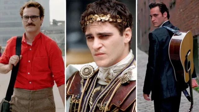Los mejores personajes que interpretó Joaquin Phoenix. Créditos: Composición