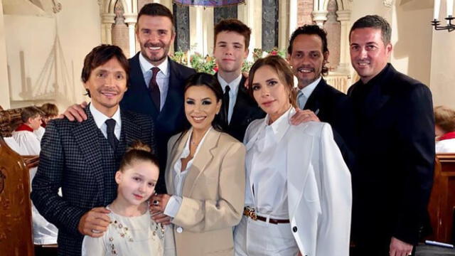 Marc Anthony es padrino del hijo de David Beckham y video de la fiesta se hace viral